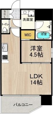 プレジオ九条の間取り画像