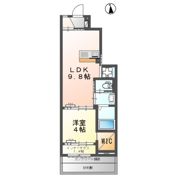 （仮称）山科区四ノ宮賃貸アパートの間取り画像
