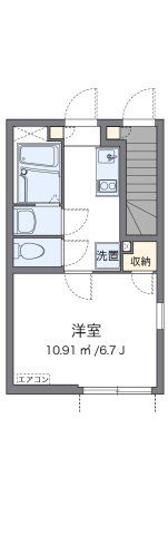 クレイノ葵芳 2号館の間取り画像