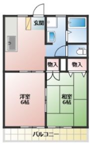 フレグランスKの間取り画像
