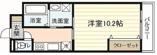 SK－1stの間取り画像