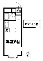 ベルピア津田沼Ⅱ－1の間取り画像