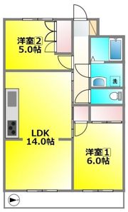 ローゼス小金井の間取り画像