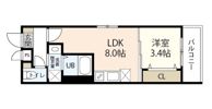 MOVE楽々園EASTの間取り画像