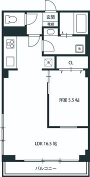 日生住宅小金井マンションの間取り画像