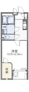レオネクストアーバンブルーの間取り画像