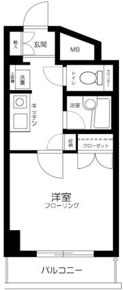 ドルチェ・リクエスト水道橋の間取り画像