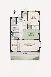 フォブールひうちの間取り画像