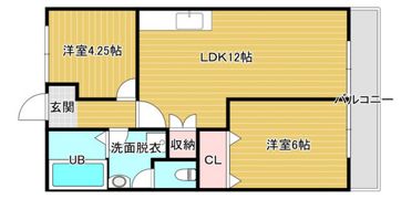 ニューシティマンション沼田の間取り画像