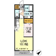 ADハイツの間取り画像