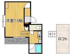 サンピエール菅原Iの間取り画像