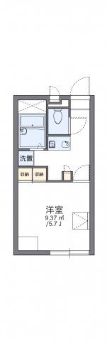 レオパレスアーバンアメニティーの間取り画像