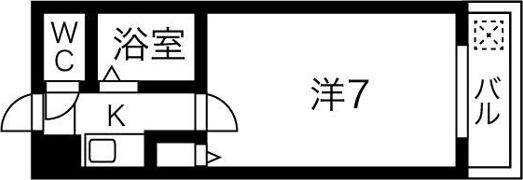 ロイヤルメゾン上新庄の間取り画像