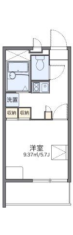 レオパレスイクセン3の間取り画像