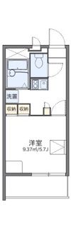 レオパレスイクセン3の間取り画像