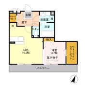 エトワール Aの間取り画像