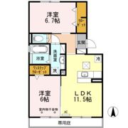 東五城ヒルズの間取り画像