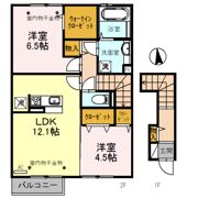 ルミエールオッツ A棟の間取り画像