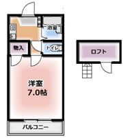 レオパレスさんわ大和田第7の間取り画像