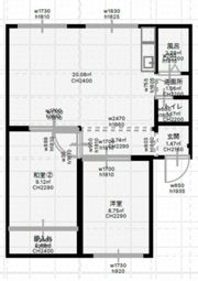Pax.BLD八木の間取り画像