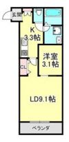 PLEINSOLEIL府中本町の間取り画像