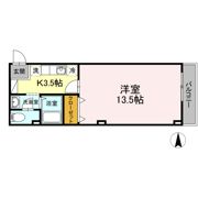 リビングアレイKの間取り画像