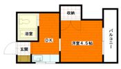 ハイツイシダⅡの間取り画像