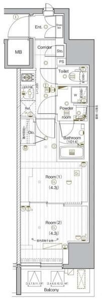 間取図