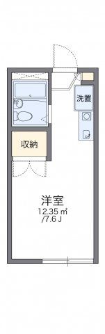 レオパレスこうべ山手の間取り画像