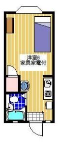 シティハウスヤマモトの間取り画像