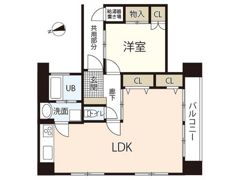 ロッコー上八丁堀グランドマンションの間取り画像