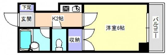 ウエストウッドⅡの間取り画像