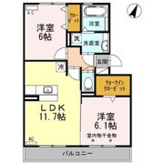 A－Roomの間取り画像