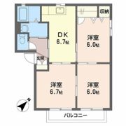 アレックス・コート 壱番館の間取り画像