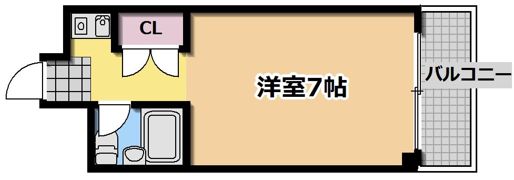 レナジア太子橋の間取り画像