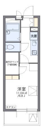 レオパレスコウドの間取り画像