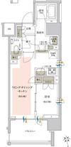 クレヴィア赤羽ステーションテラスの間取り画像