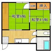 町上津役アパートの間取り画像