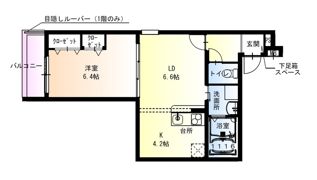 フジパレス御影本町の間取り画像