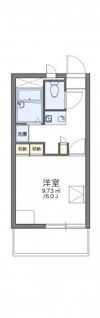 レオパレス大坪の間取り画像