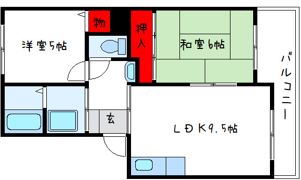 ルポザン泉ケ丘の間取り画像