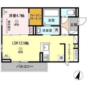 メゾン カルムの間取り画像