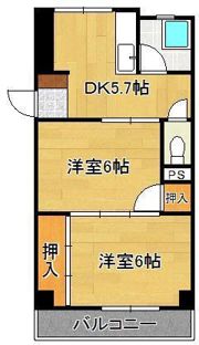 護ビルの間取り画像