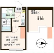 クレスト小岩の間取り画像