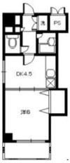フェリーチェ江坂マンションの間取り画像