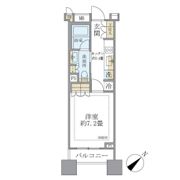 Brillia銀座idの間取り画像
