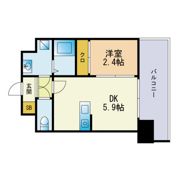 Modern Palazzo 天神AXIAの間取り画像