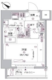アルコバレーノ堀切菖蒲園の間取り画像
