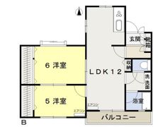 カーサフィオーレの間取り画像