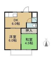 コーポ小田の間取り画像